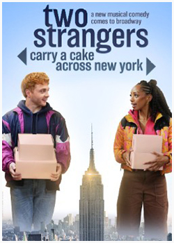 Two Strangers Carry A Cake